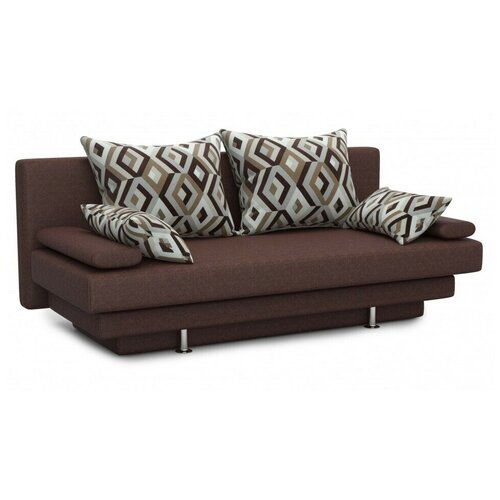 Диван Вика Savana plus chocolate escada chocolate, еврокнижка 200х95х85см