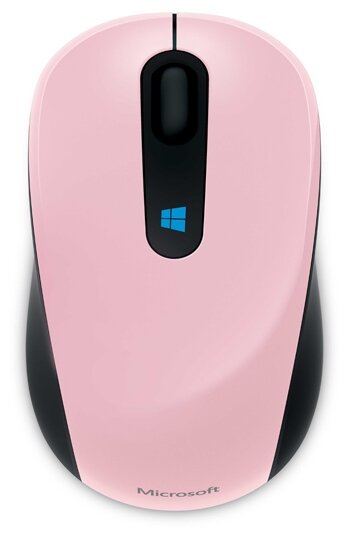 Мышь Microsoft Sculpt розовый оптическая (1000dpi) беспроводная USB2.0 для ноутбука (3but)