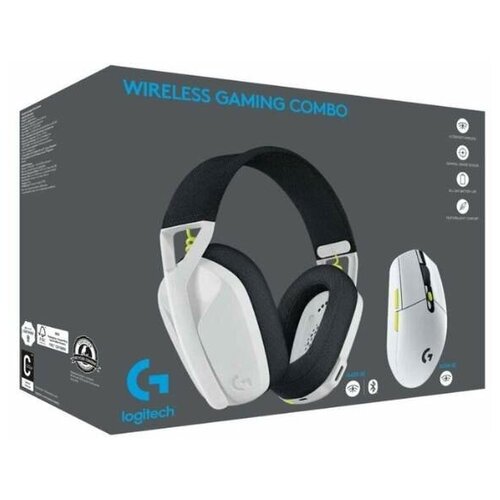 Беспроводная компьютерная гарнитура Logitech G G435 беспроводная мышь Logitech G304 11808₽
