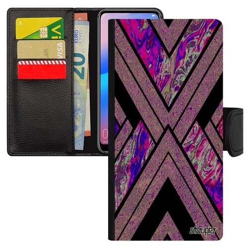 фото Чехол-книжка на телефон galaxy a10, "х-орнамент" символ типи utaupia