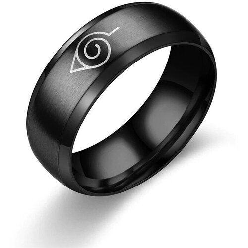 фото Кольцо redweeks, нержавеющая сталь, размер 23, черный
