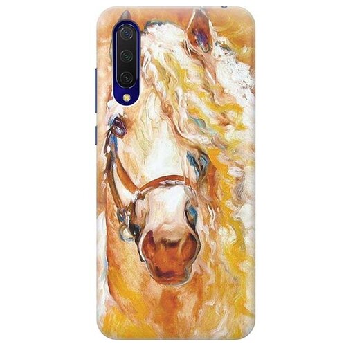 фото Чехол - накладка artcolor для xiaomi mi 9 lite / cc9 с принтом "золотистая грива" re:pa