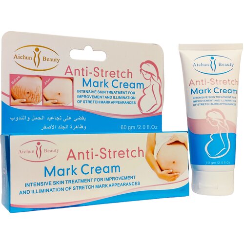 Aichun Beauty Крем для тела Anti-Stretch Mark Cream от Растяжек и Рубцов до и после родов, 60 гр