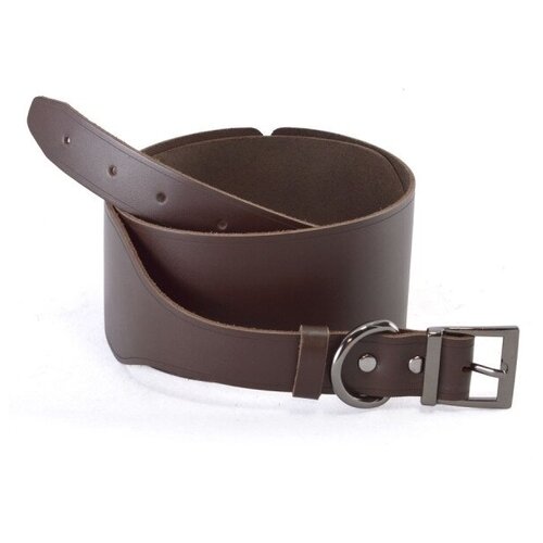 фото Ремень из натуральной кожи, коричневый s sitabella