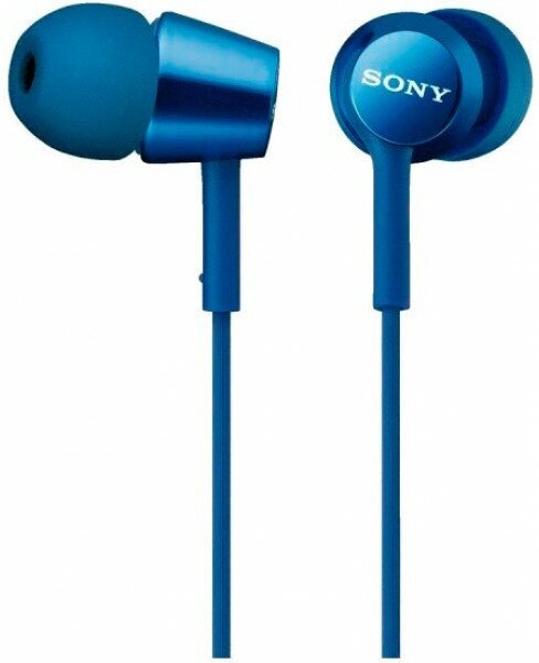 Наушники Sony MDR-EX255AP (синий)