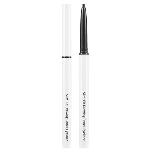 Тонкий карандаш для глаз Ottie Slim-Fit Drawing Pencil Eyeliner #01 Black, 12г