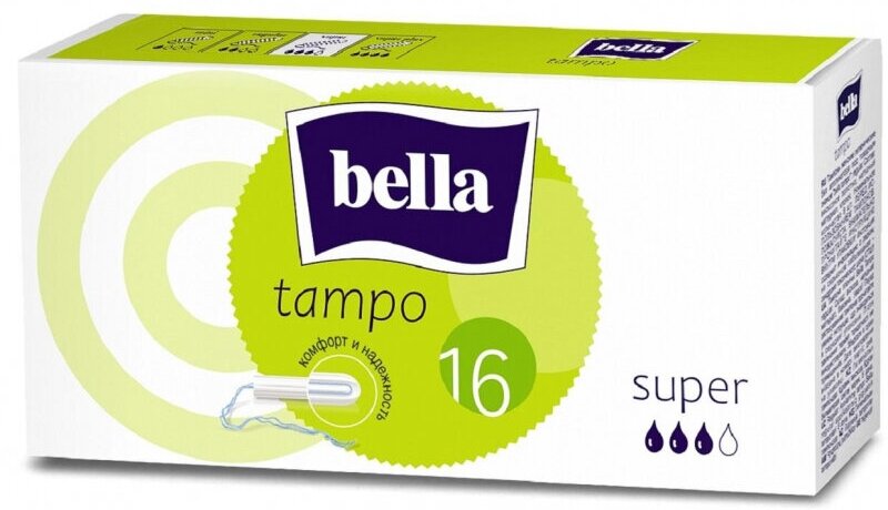 Тампоны Bella super 16 штук