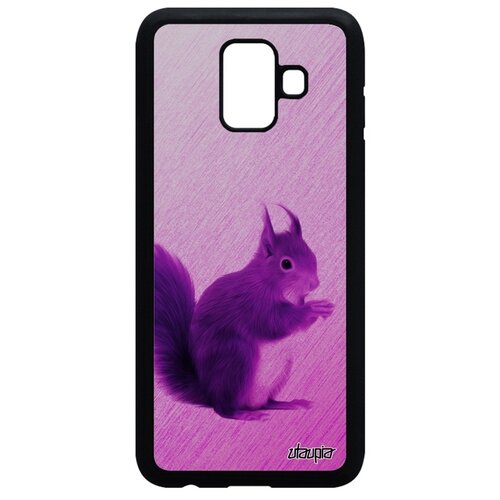 фото Чехол на мобильный samsung galaxy a6 2018, "белка" векша беличьи utaupia