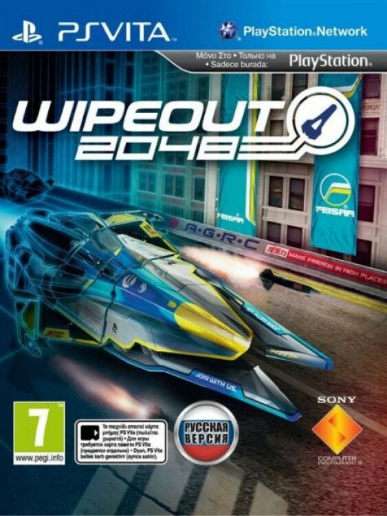 WipeOut: 2048 Русская Версия (PS Vita)