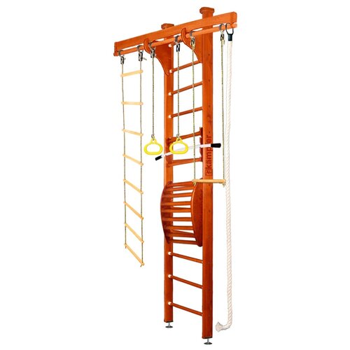 Спортивный комплекс на базе шведской стенки Kampfer Wooden Ladder Maxi Ceiling 3 м, №3 классический спортивный комплекс на базе шведской стенки kampfer swedish wall стандарт 3 классический белый антик