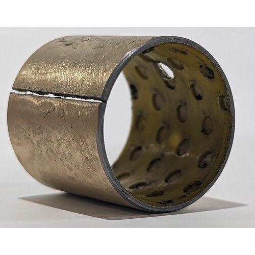 Втулка металлофторопластовая 22х25х25, подшипник скольжения