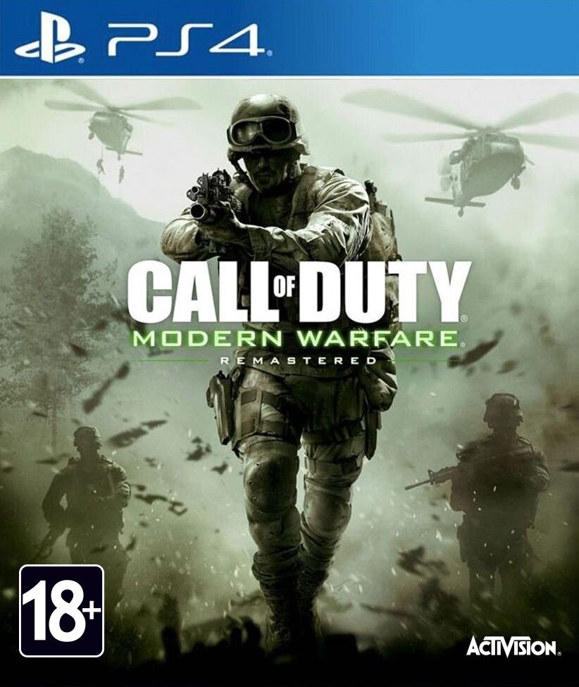 Call of Duty: Modern Warfare Remastered (PS4, английская версия)