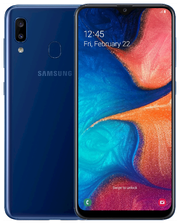 Смартфон Samsung Galaxy A20 3/32 ГБ, 2 SIM, синий