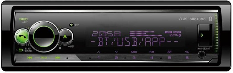 Автомагнитола Pioneer MVH-S520BT