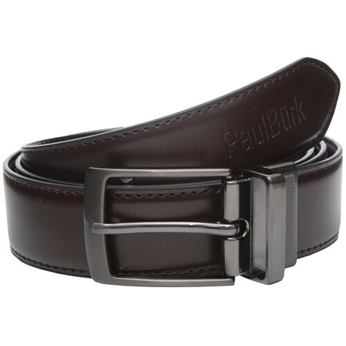 фото Ремень paul burk, размер 58, коричневый