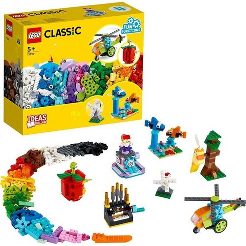 конструктор lego classic 11008 кубики и домики Конструктор LEGO 11019 CLASSIC Кубики и функции