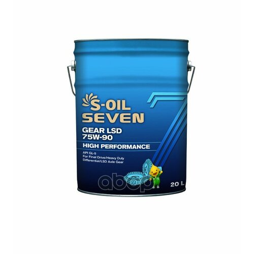 S-Oil 7 Gear Lsd 75W90 Gl-5 (20Л) S-Oil арт. E107789