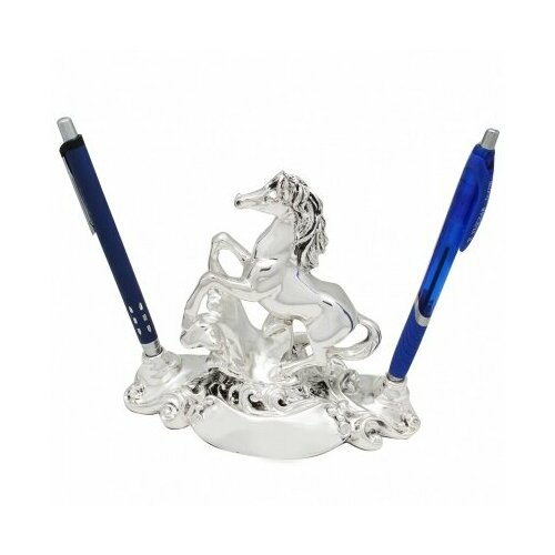 Подставка для двух ручек с посеребрением Exetera Argenti 