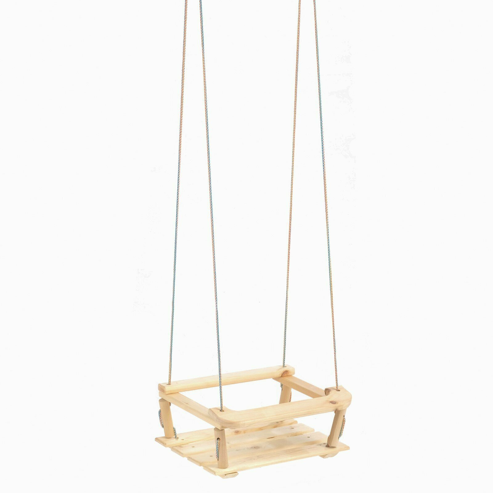 фото Кресло подвесное деревянное, сиденье 30×40см