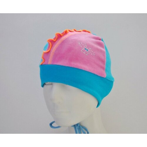 фото Шапка , размер 46-48, мультиколор нет бренда