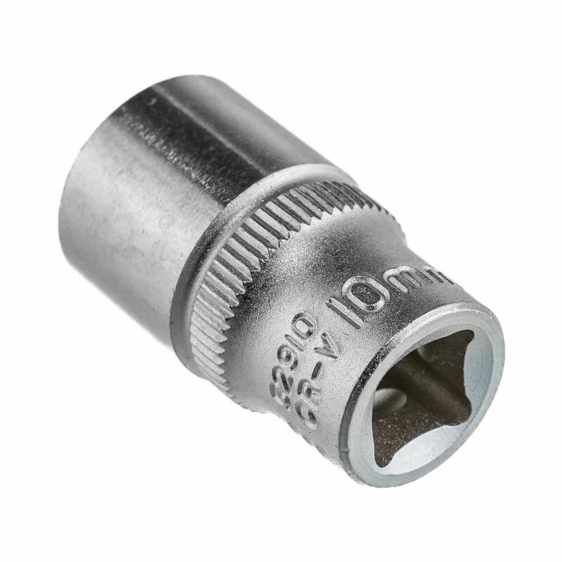 Головка торцевая 1/4" 12-гранная, 10 мм, L25 мм, Force 52910