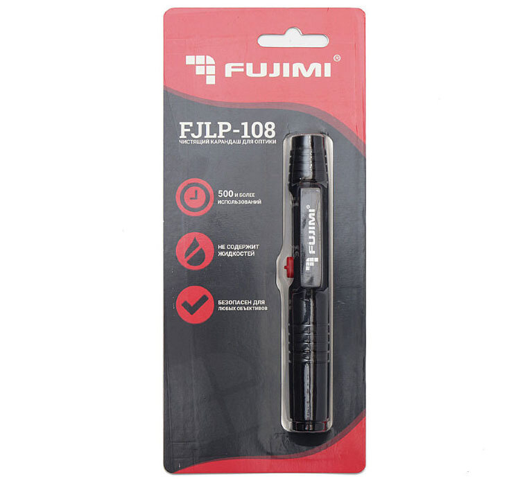 Карандаш FUJIMI "FJLP-108", для чистки оптики, многоразовый, сухой, со сменным наконечником
