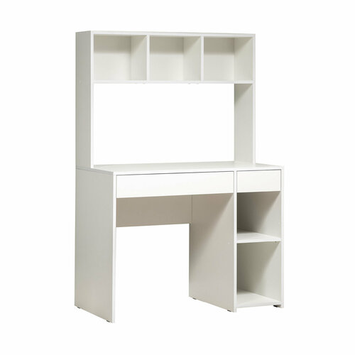 Стол компьютерный Комфорт 1277F белый шагрень ШхГхВ 100х498х147 см универсальная сборка 8988₽