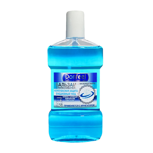 Жидкость Donfeel для ирригатора Комплексная защита и ежедневный уход, 475 мл