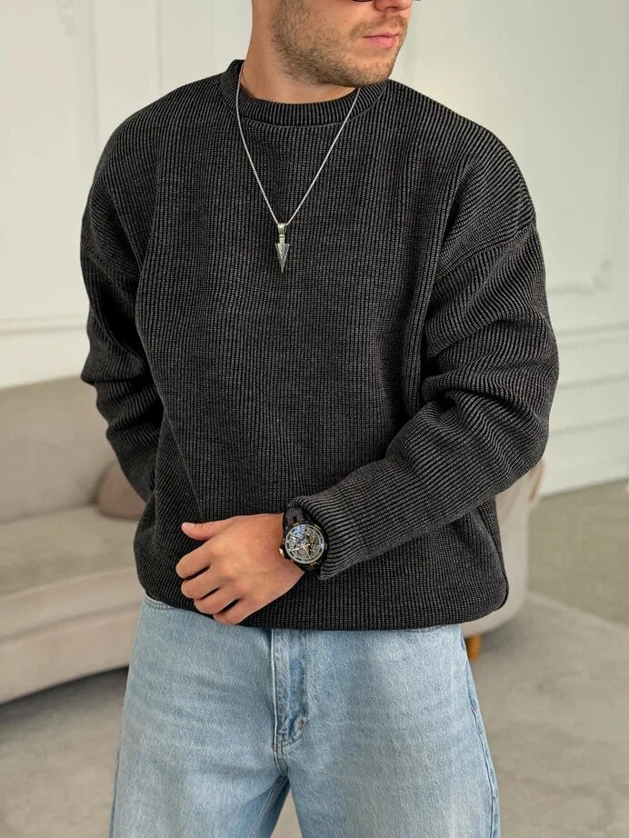 Свитер BRANKI, размер 52-56, , черный — фото 1