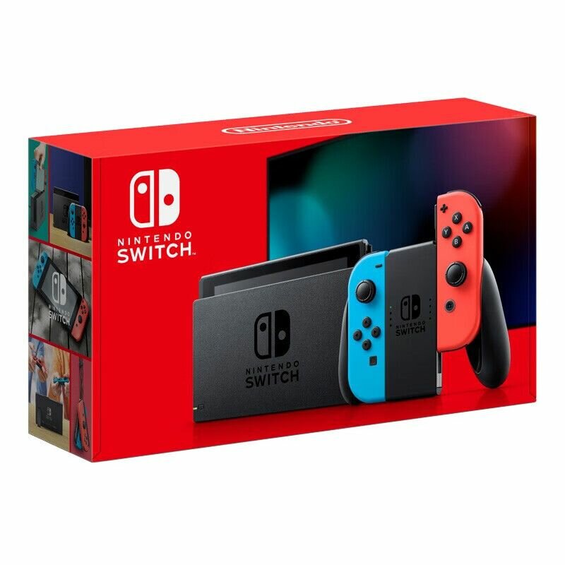 Игровая приставка Nintendo Switch 32ГБ, Поддержка русского