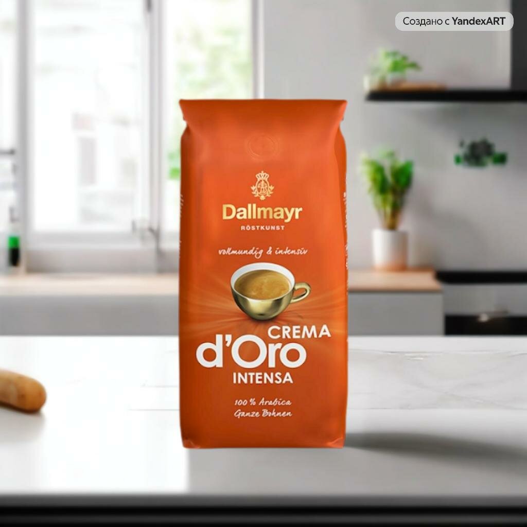 Кофе в зернах Dallmayr Crema D'Oro Intensa — фото 1