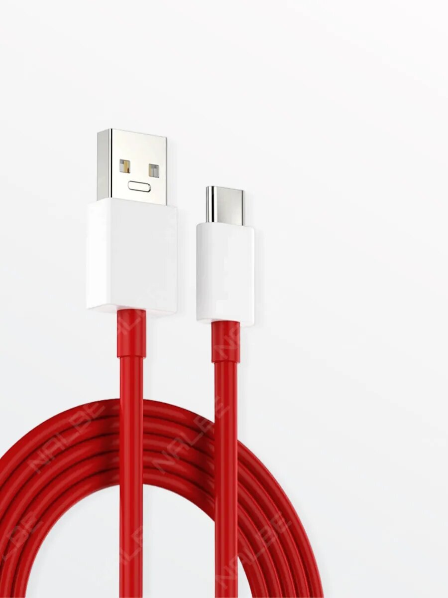 Кабель зарядный 10A 100W для OnePlus SuperVooc USB Type-C USB TYPE-A 1 метр — фото 1
