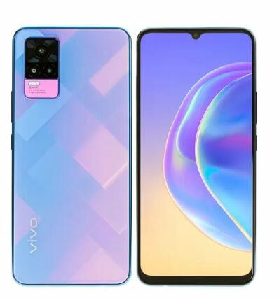 6,44" Смартфон Vivo V21e 8/128 ГБ (V21E) синий