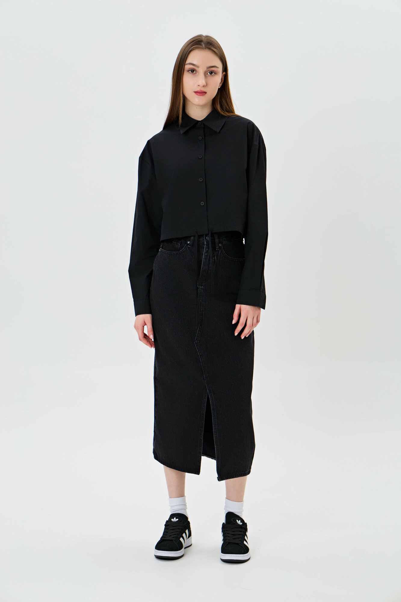 Рубашка TERRA PRO, размер L, black — фото 1