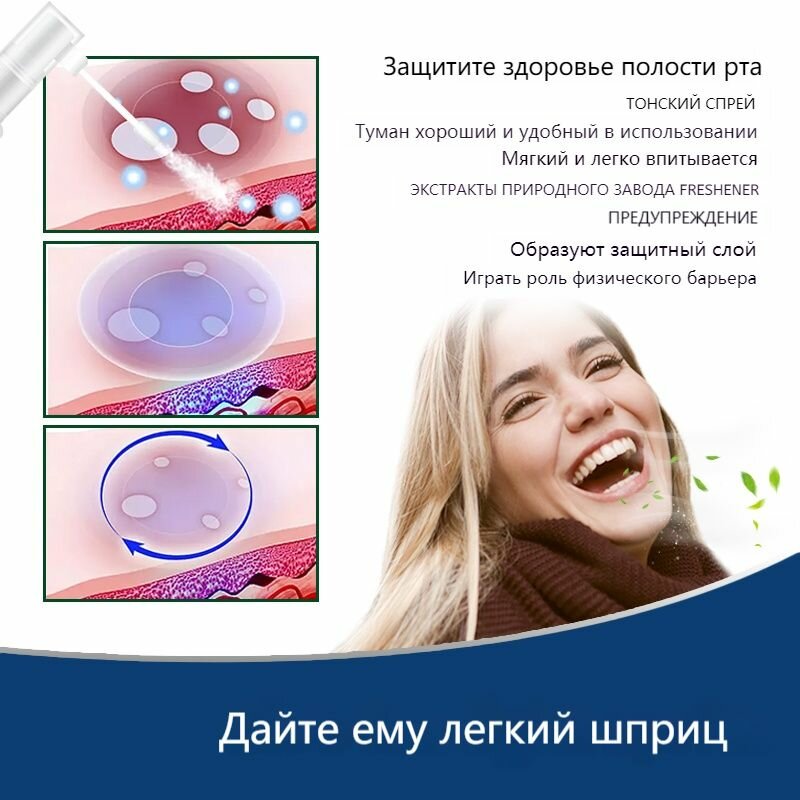 Спреи Для Полости Рта Тайский спрей от язв полости рта для языка, 20 мл от заживляющий, стоматита и афты, противовоспалительный, обезболивающий, уничтожает бактерии, восстанавливает слизистую