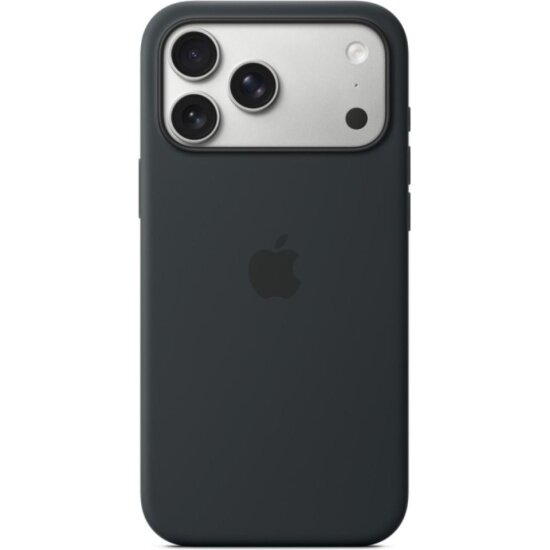 Чехол Apple iPhone 17 Pro Max Silicone Case with MagSafe Черный