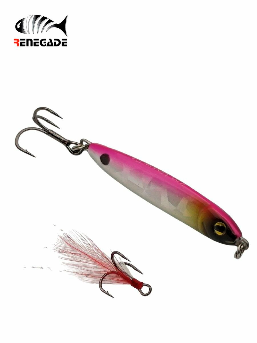 Блесна пилькер renegade iron minnow L065 12гр 45мм