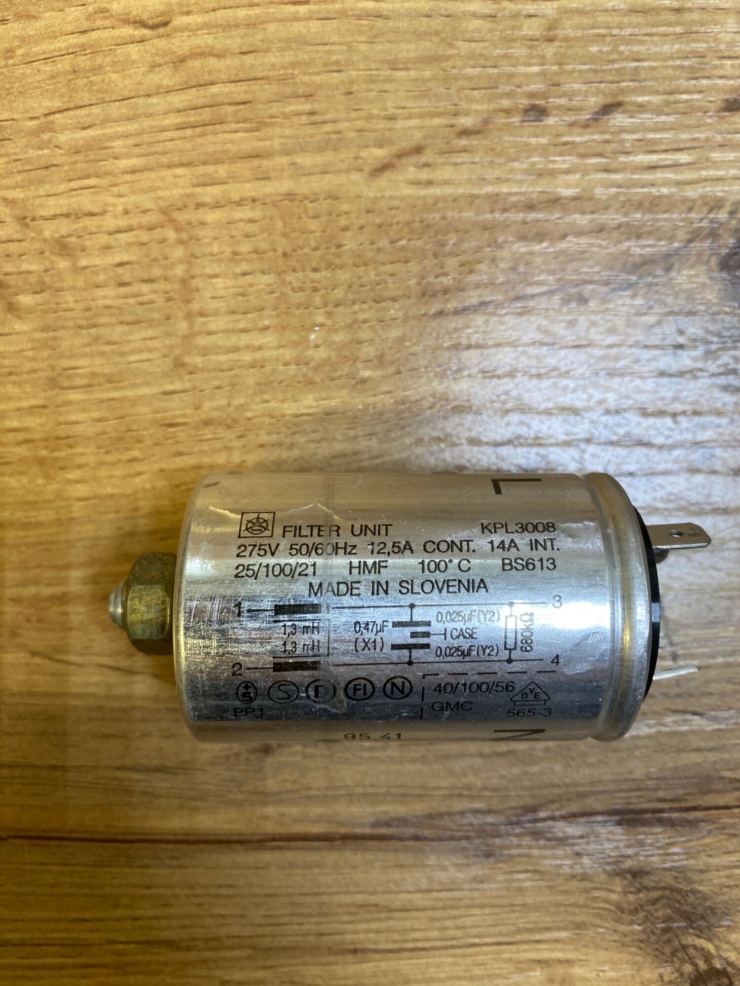 Сетевой фильтр для стиральной машины GENERAL ELECTRIC WM22PG, WWH7502TWW, оригинал, б/у