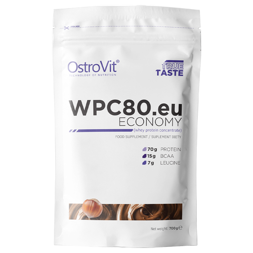 Протеин OstroVit Economy WPC80.eu, 700 гр., лесной орех