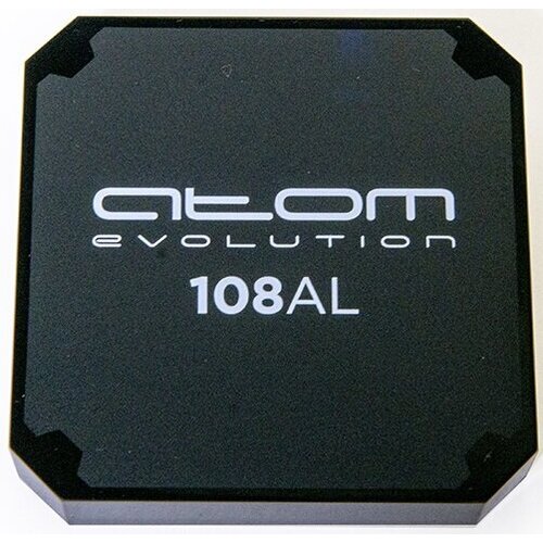 Медиаплеер ATOM-108AL, черный цифровой ресивер сигнал смарт тв атом 108al android tv box allwinner h313 1 8gb аtomevolution