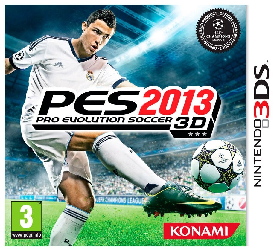 Игра Pro Evolution Soccer 2013 для Nintendo 3DS