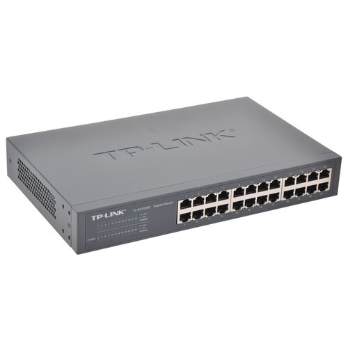 Коммутатор TP-LINK TL-SG1024D V5 коммутатор tp link tl sg1016d 16g неуправляемый