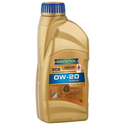 Моторное масло Ravenol ECS EcoSynth 0W-20, синтетическое, 4 л