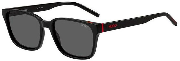 Солнцезащитные очки HUGO, прямоугольные, оправа: пластик, с защитой от УФ