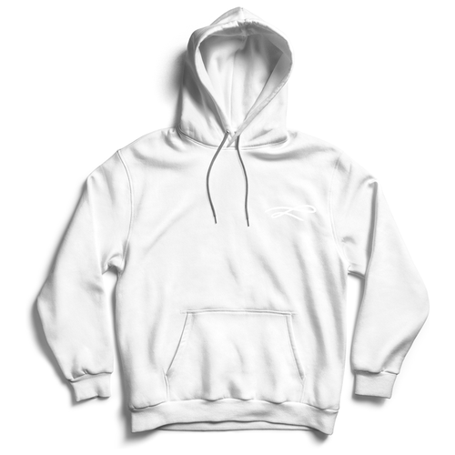 фото Толстовка естьнюанс с принтом «линия» белая, размер l