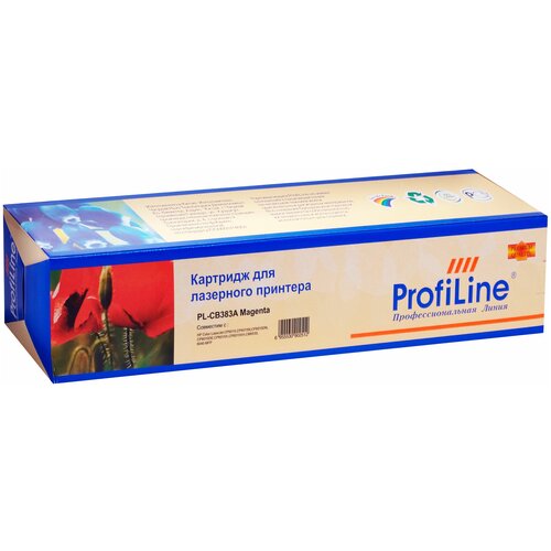 Картридж ProfiLine PL-CF383A-M, 2700 стр, пурпурный