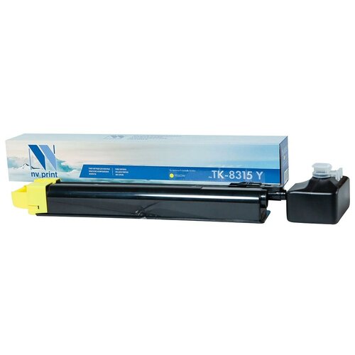 Картридж NV Print TK-8315 Yellow для Kyocera, 6000 стр, желтый nv print тонер картридж nvp совместимый nv tk 5280 yellow