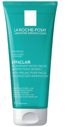 Гель La Roche-Posay Effaclar 200 мл микроотшелушивающий очищающий