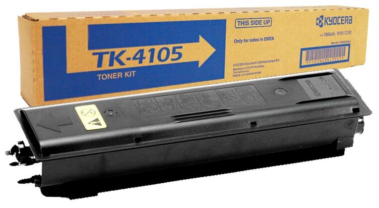 Тонер-картридж Kyocera TK-4105 для TASKalfa 1800/2200/1801/2201 15000 стр.