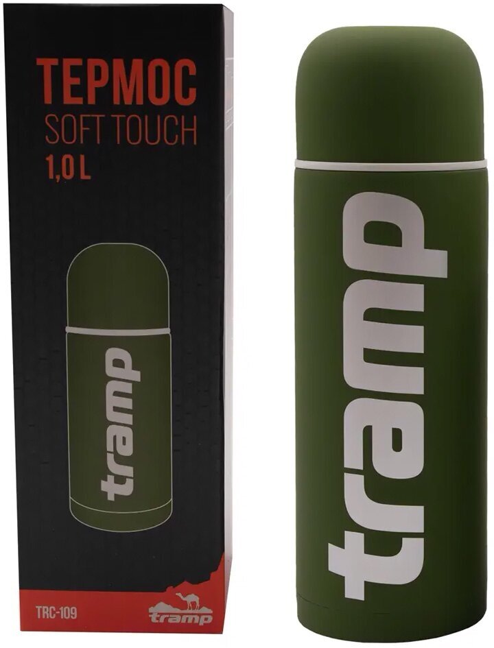 Термос Tramp Soft Touch TRC-108 Olive 750мл - фото №5